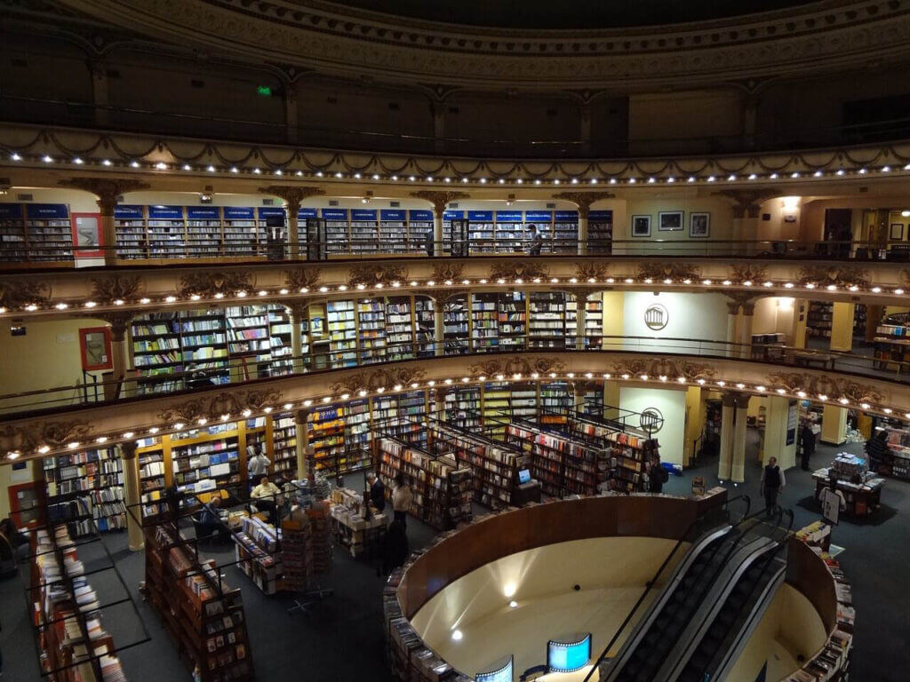 חנויות הספרים היפות בעולם - בואנוס איירס ב